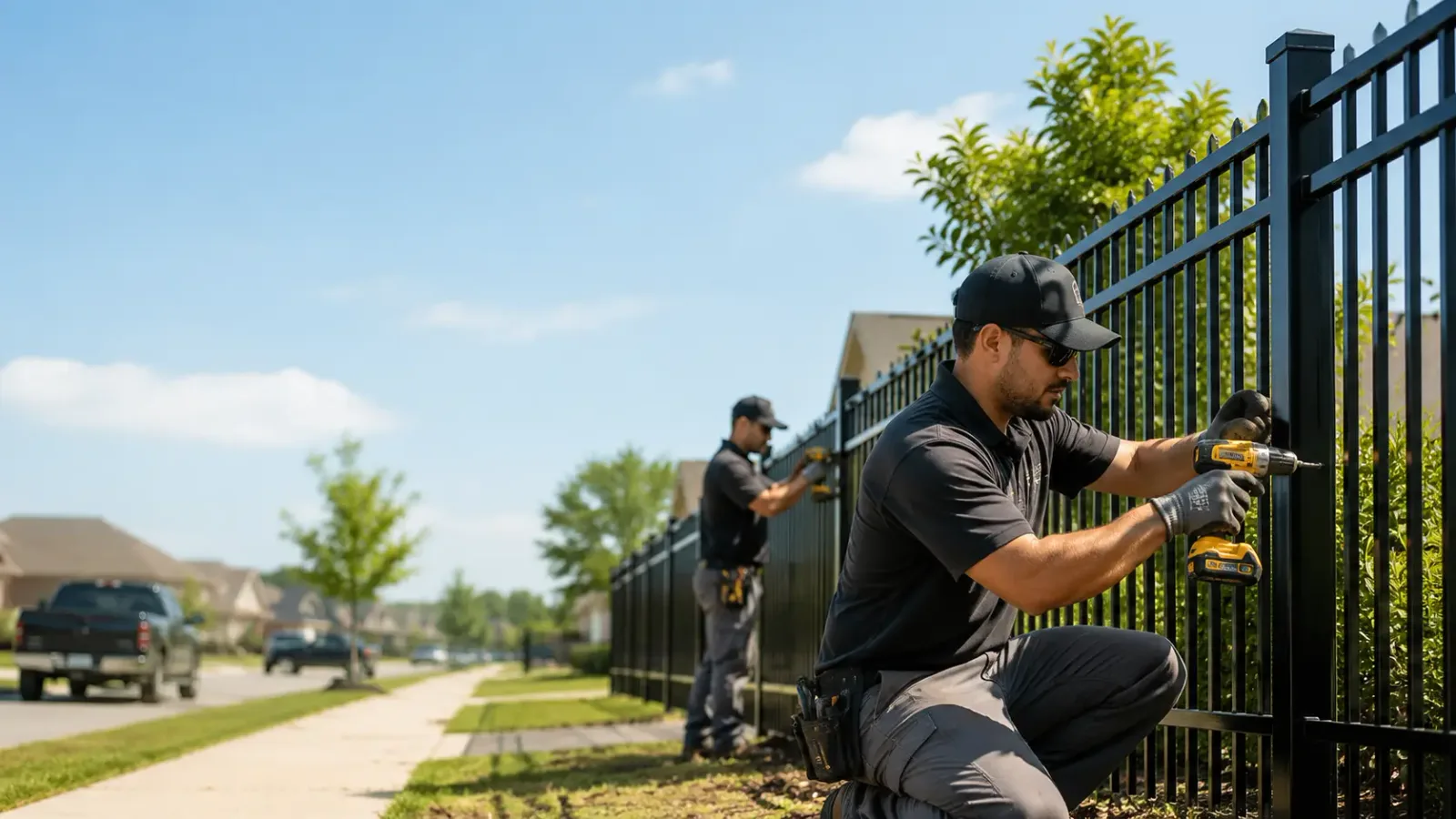 Metal Fence Installation in Elliott, IA